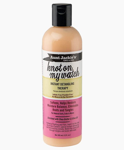 AUNT JACKIES KNOT ON MY WATCH INSTANT DETANGLING THERAPY 355 ml Treatments Asetena Pa 