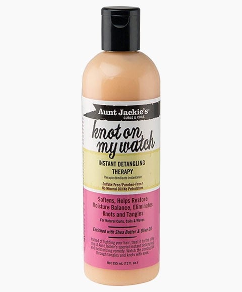 AUNT JACKIES KNOT ON MY WATCH INSTANT DETANGLING THERAPY 355 ml (Pack of 6) Treatments Asetena Pa 