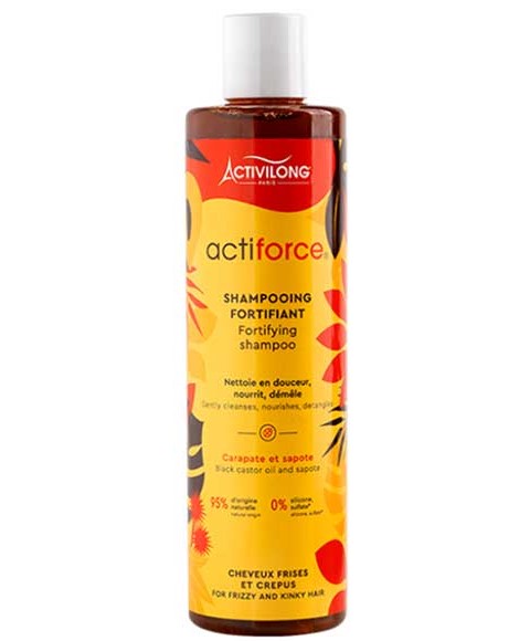 ACTI FORCE BLACK CASTOR OIL FORTIFYING SHAMPOO 300 ml Shampoo Asetena Pa 