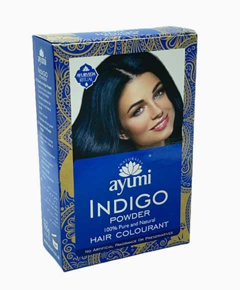 AYUMI NATURAL INDIGO POWDER 100 g Hair Color Asetena Pa 