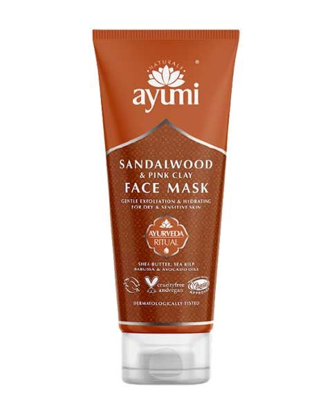 AYUMI NATURALS SANDALWOOD AND YLANG YLANG FACE MASK 100 ml Skin Wash Asetena Pa 