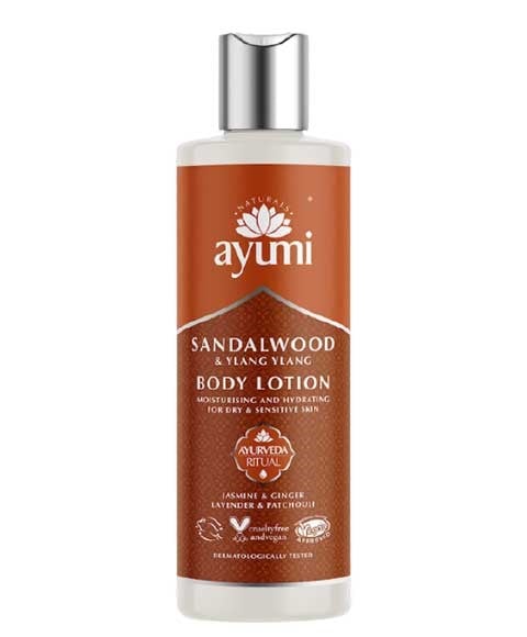 AYUMI NATURALS SANDALWOOD AND YLANG YLANG BODY LOTION 250 ml Skin Moisturizing Asetena Pa 