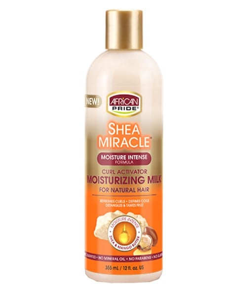 SHEA MIRACLE MOISTURE MILK CURL ACTIVATOR 355 ml (Pack of 2) Hair Moisturizers Asetena Pa 
