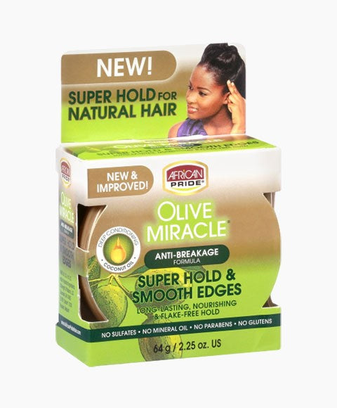 OLIVE MIRACLE SILKY SMOOTH EDGES 64 g Hair Moisturizers Asetena Pa 