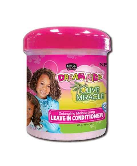 DREAM KIDS OLIVE MIRACLE DETANGLING MOISTURIZING LEAVE IN CONDITIONER 425 g Conditioner Asetena Pa 