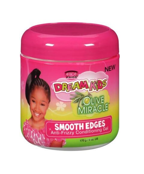 DREAM KIDS OLIVE MIRACLE SMOOTH EDGES ANTI FRIZZY CONDITIONING GEL 170 g (Pack of 6) Conditioner Asetena Pa 