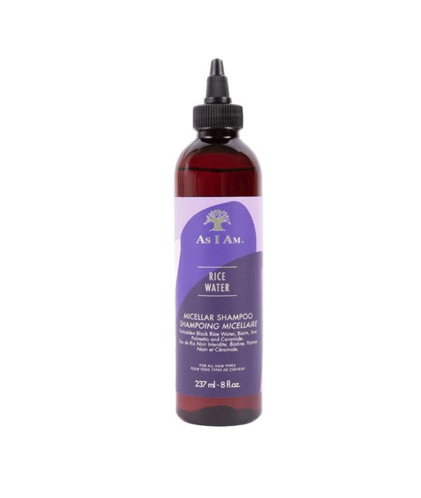 AS I AM RICE WATER MICELLAR SHAMPOO 237 ml Shampoo Asetena Pa 