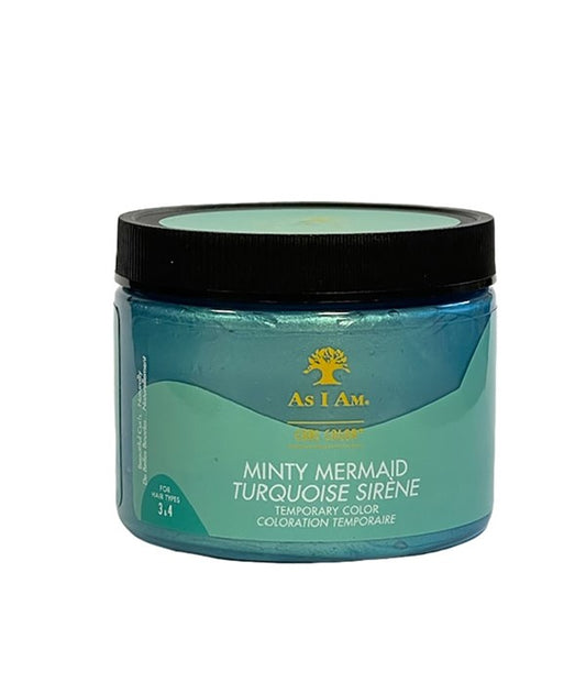 AS I AM TEMPORARY CURL COLOR MINTY MERMAID 182 g Hair Color Asetena Pa 