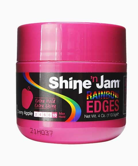 SHINE N JAM RAINBOW EDGES CHERRY APPLE 113.5 g Hair Styling Asetena Pa 