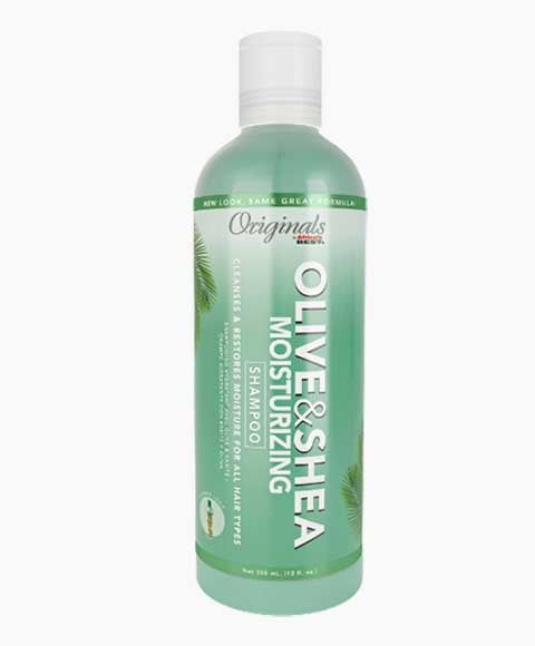 ORIGINALS OLIVE AND SHEA MOISTURIZING SHAMPOO 355 ml (Pack of 6) Shampoo Asetena Pa 