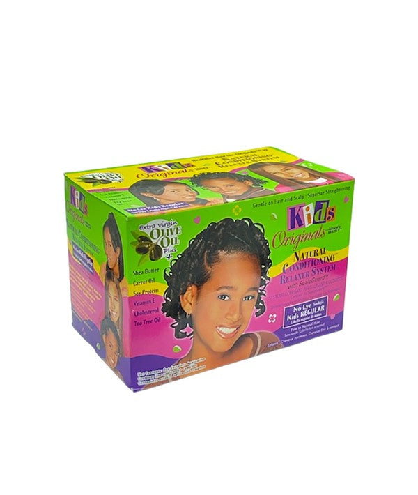 KIDS ORGANICS CONDITIONING RELAXER SYSTEM 1 Application Color Regular Relaxer n Texturizer Asetena Pa 