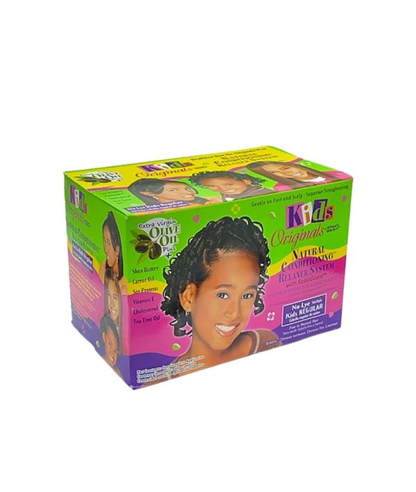 KIDS ORGANICS CONDITIONING RELAXER SYSTEM 1 Application Color Super Relaxer n Texturizer Asetena Pa 