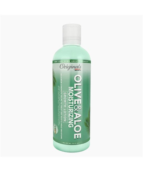 ORIGINALS OLIVE AND ALOE MOISTURIZING GROWTH LOTION 355 ml Treatments Asetena Pa 