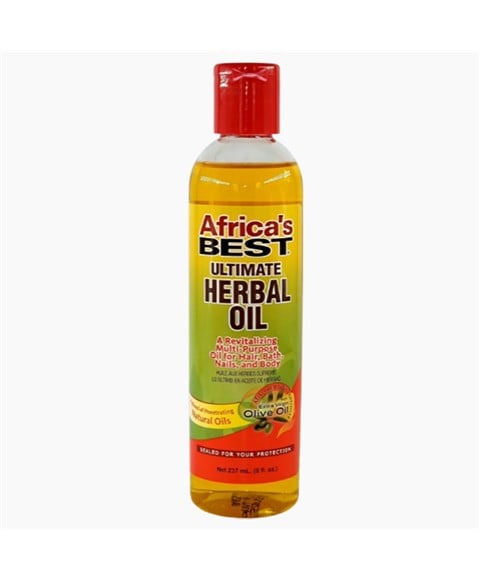 AFRICAS BEST ULTIMATE HERBAL OIL 250 ml (Pack of 3) Sprays, Serums and Oils Asetena Pa 