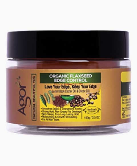 AGOR ORGANIC FLAXSEED EDGE CONTROL 100 g Hair Styling Asetena Pa 