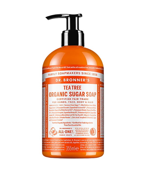 ALL ONE TEA TREE ORGANIC PUMP SOAP 355 ml Body Care Asetena Pa 