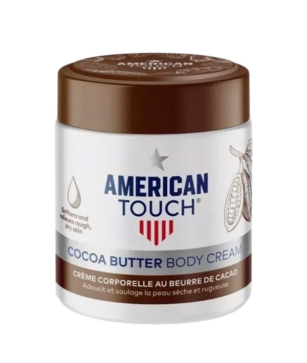 AMERICAN TOUCH COCOA BUTTER BODY CREAM 500 ml Skin Moisturizing Asetena Pa 