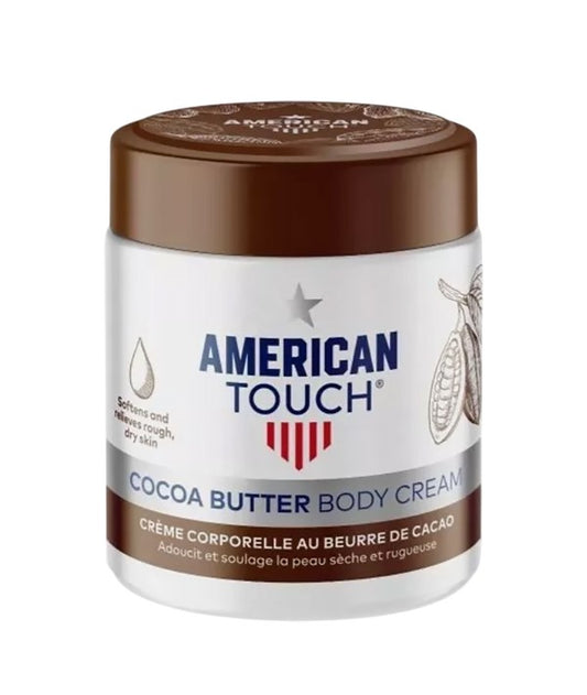 AMERICAN TOUCH COCOA BUTTER BODY CREAM 500 ml Skin Moisturizing Asetena Pa 