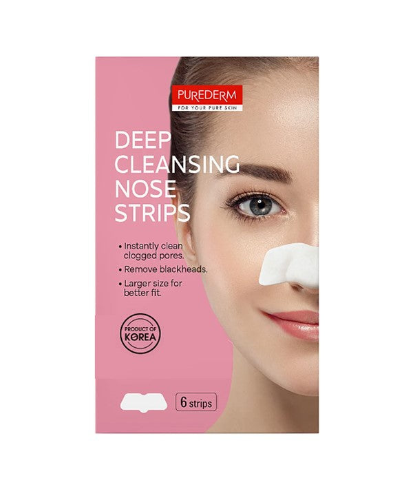 PUREDERM DEEP CLEANSING NOSE STRIPS Hair Removing Asetena Pa 