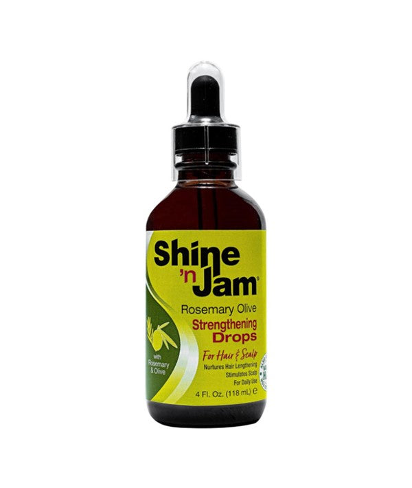 SHINE N JAM ROSEMARY OLIVE STRENGTHENING DROPS 118 ml Sprays, Serums and Oils Asetena Pa 