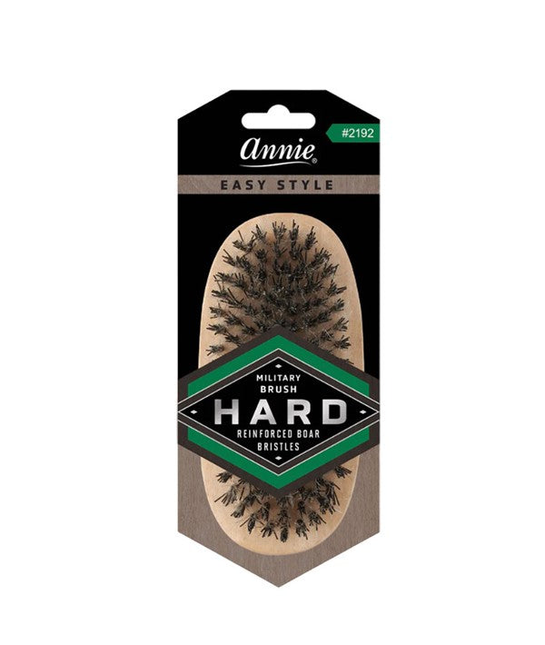 ANNIE MILITARY HARD REINFORCED BOAR BRISTLES 2192 Hair Brushes and Combs Asetena Pa 