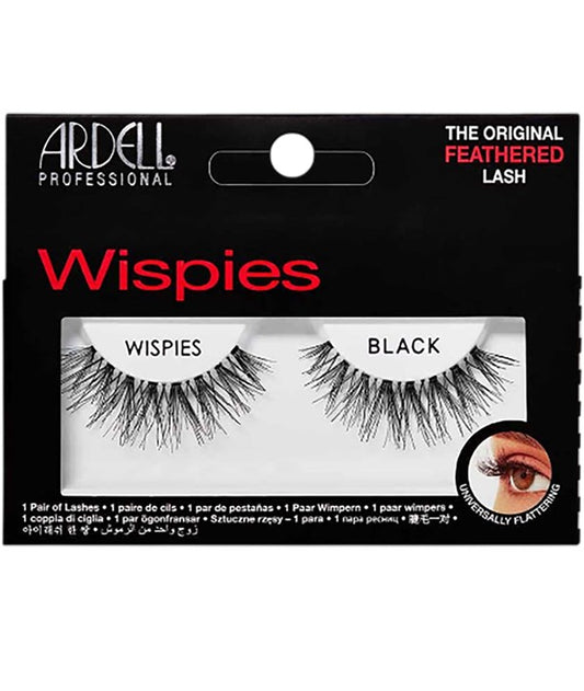 ARDELL NATURAL WISPIES EYE LASHES  Color Black Eye Makeup Asetena Pa 