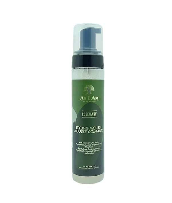 AS I AM ROSEMARY STYLING MOUSSE 237 ml Hair Styling Asetena Pa 