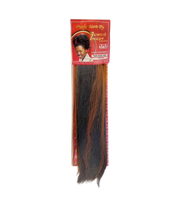 AUNTIE LIZZY SYN YAKI BULK 20 Color T1B/99J Hair for Braid Extensions Asetena Pa 