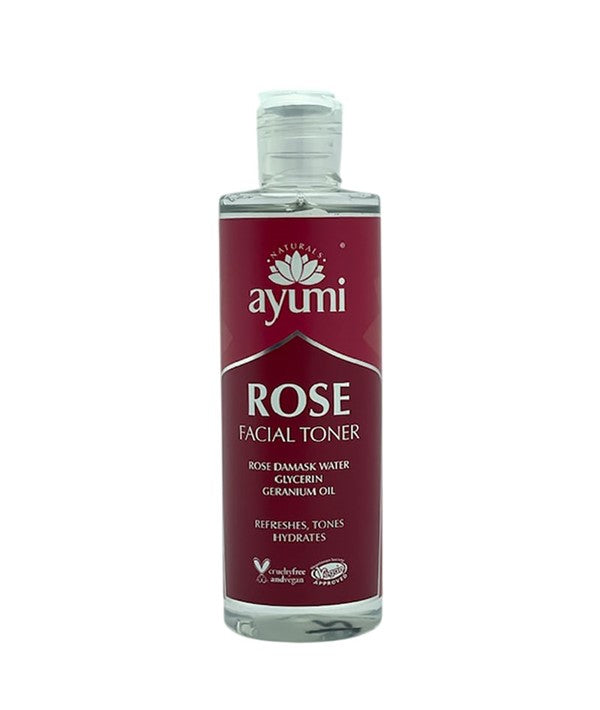 AYUMI NATURAL REFRESHING ROSE TONER 250 ml Skin Wash Asetena Pa 