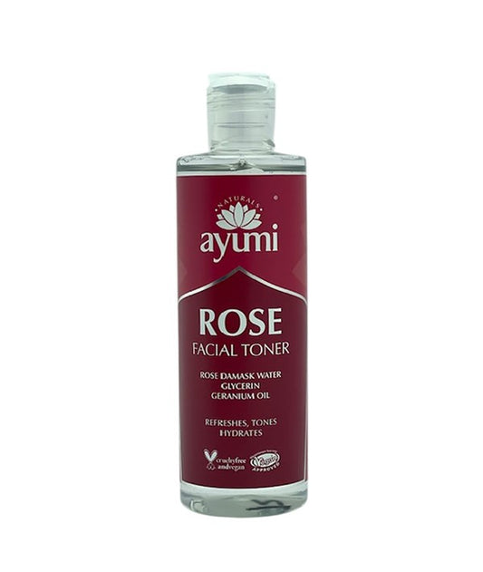 AYUMI NATURAL REFRESHING ROSE TONER 250 ml Skin Wash Asetena Pa 