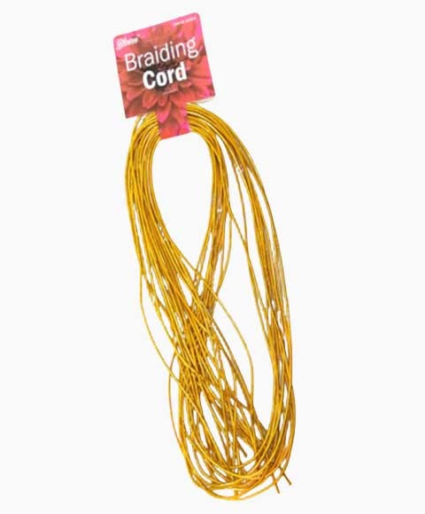 BLOOM BRAIDING CORD BC001G  Color Gold Kids Hair Accessories Asetena Pa 