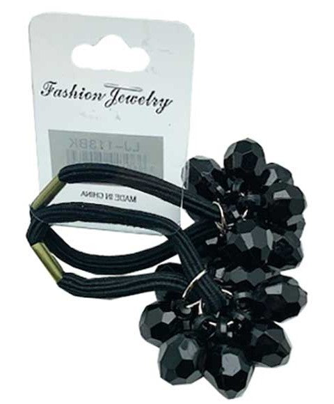 FASHION JEWELRY PONY TAILER LJ113BK  Color Black Kids Hair Accessories Asetena Pa 