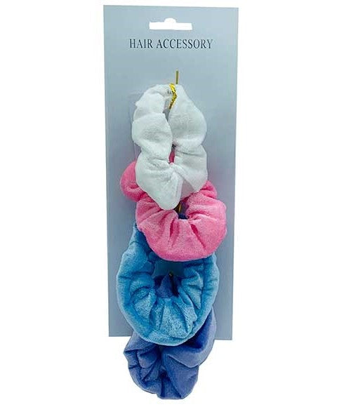 PONYTAIL VELVET SCRUNCHIE RS251  Color Assorted Kids Hair Accessories Asetena Pa 