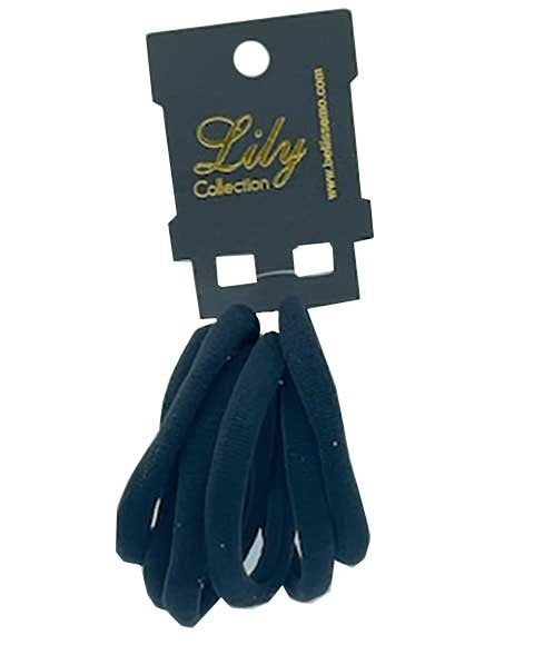 LILY COLLECTION PONY TAILER EB085BK Medium Kids Hair Accessories Asetena Pa 