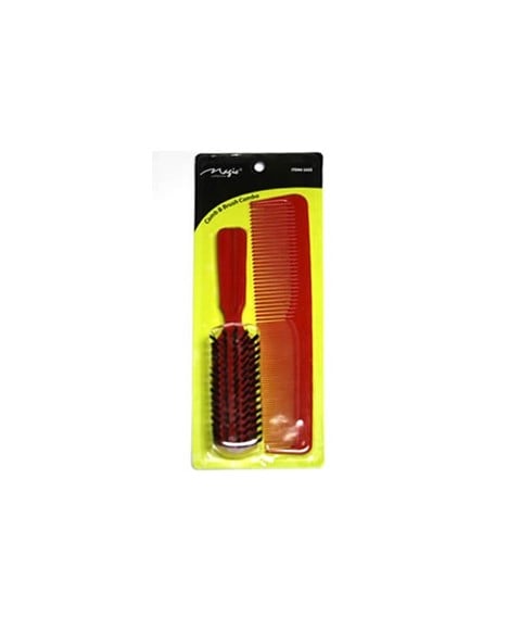 MAGIC COLLECTION COMB AND BRUSH COMBO 2453  Color Item 2453 Hair Brushes and Combs Asetena Pa 