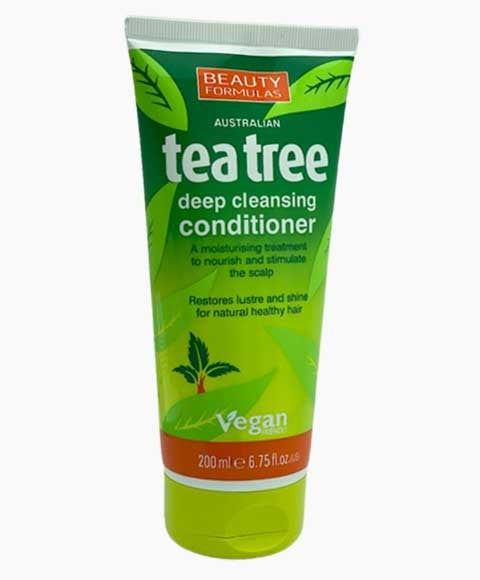 AUSTRALIAN TEA TREE DEEP CLEANSING CONDITIONER 200 ml Vegan Haircare Asetena Pa 