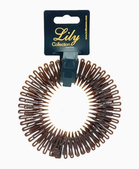 LILY COLLECTION FLEXI COMBS HAIR BAND RS09BR  Color Brown Kids Hair Accessories Asetena Pa 