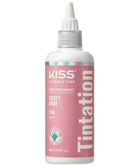 KISS COLORS TINTATION SEMI PERMANENT DUSTY ROSE T745 148 ml Hair Color Asetena Pa 