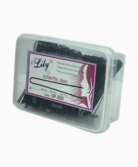LILY BLACK BOB PINS UP 350 80 mm Kids Hair Accessories Asetena Pa 
