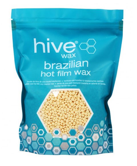 HIVE BRAZILIAN HOT FILM WAX PELLETS 700 g Hair Removing Asetena Pa 