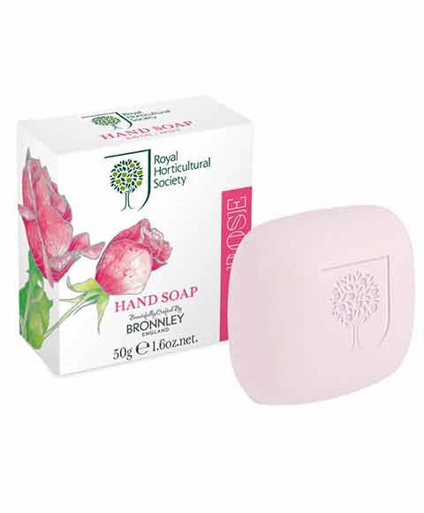 ROYAL HORTICULTURAL SOCIETY ROSE SCENTED HAND SOAP 50 g Body Care Asetena Pa 
