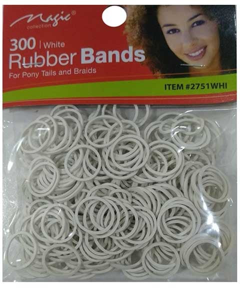RUBBER BANDS  Color White Kids Hair Accessories Asetena Pa 