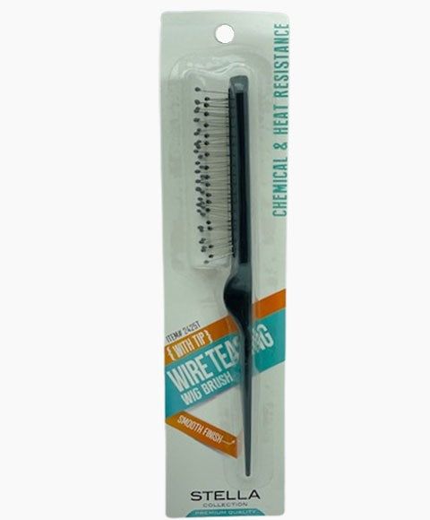MAGIC COLLECTION TEASING WIG BRUSH WITH TIP 2425T  Color Black Hair Brushes and Combs Asetena Pa 