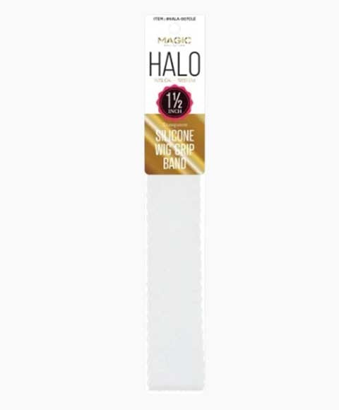 MAGIC COLLECTION HALO SILICONE WIG GRIP BAND 007CLE 1 1/2 Inch Extensions Accessories Asetena Pa 