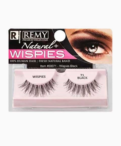 RESPONSE NATURAL LASHES WISPIES 71 No Size Eye Makeup Asetena Pa 