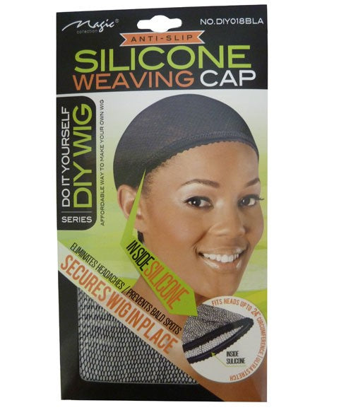 MAGIC COLLECTION SILICONE WEAVING CAP DIY018BLA Extensions Accessories Asetena Pa 