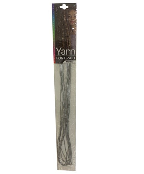MAGIC COLLECTION YARN FOR BRAIDS FILIT05SIL  Color Silver Kids Hair Accessories Asetena Pa 