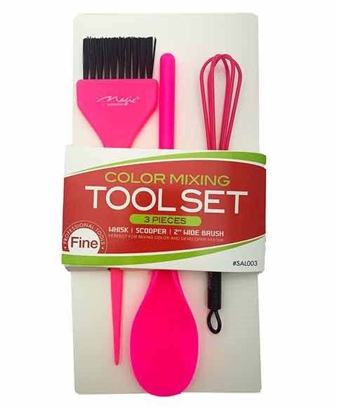 MAGIC COLLECTION COLOR MIXING TOOL SET SAL003 3 Pieces Salon Accessories Asetena Pa 