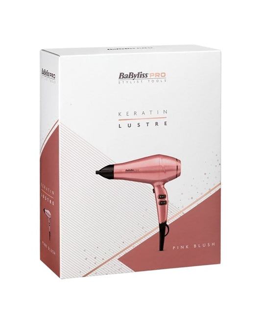 BABYLISS PRO KERATIN LUSTRE HAIR DRYER  Color Pink Blush Hair Dryers Asetena Pa 