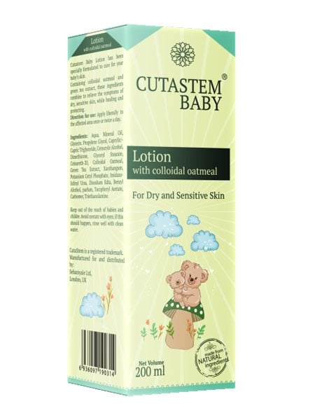 LOTION WITH COLLOIDAL OATMEAL 200 ml Kids Skincare Asetena Pa 